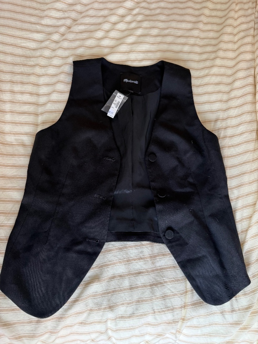 Brand new Black Vest